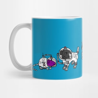 Spaceman Cute Animals Space Astronaut Mug